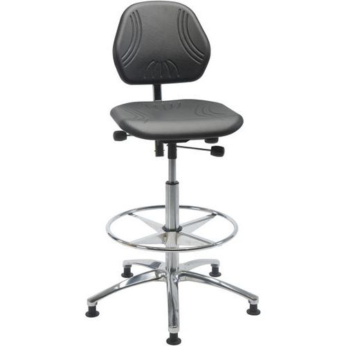 Ergonomische polyurethaan ESD-stoel Comfort-Global Stole