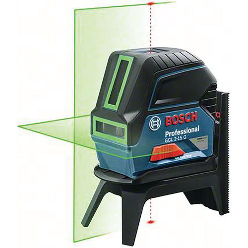 Laserpunten en laserlijnen - GCL 2-15 G in koffer - Bosch