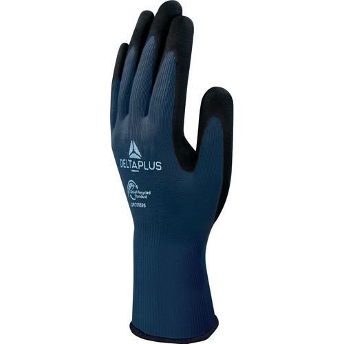 Polyester handschoenen met latexcoating - VV733GREEN