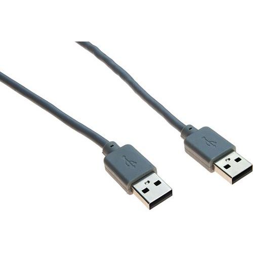 USB 2.0-kabel A en B grijs - 2 m