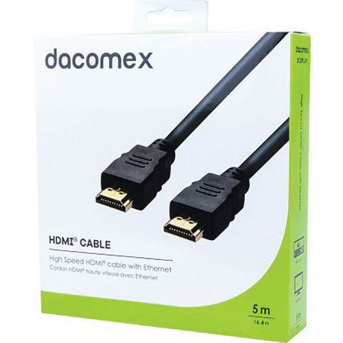 Highspeed HDMI-kabel met Ethernet - 5 m DACOMEX
