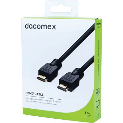 Highspeed HDMI-kabel met Ethernet - 1 m DACOMEX