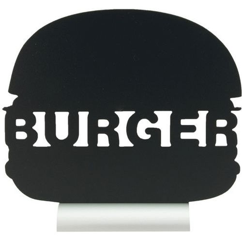 Tafelkrijtbord met voet Hamburger - In Situ