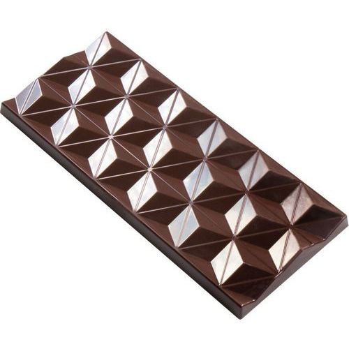 Chocoladevorm voor 3 Geometric repen - Matfer