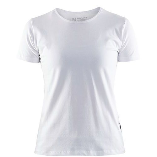 T-Shirt Dames 3304 - ronde hals - wit