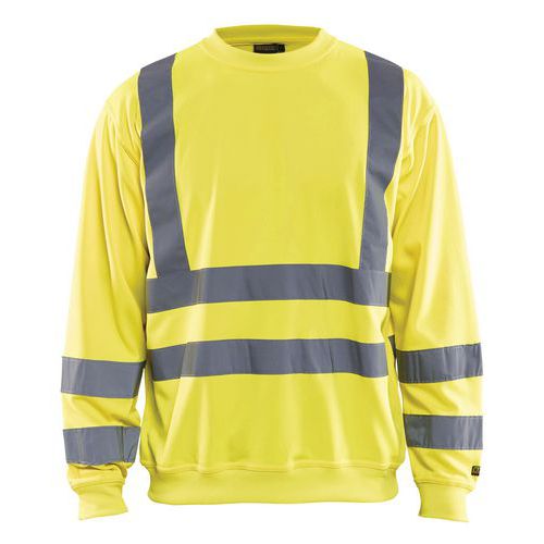 Sweatshirt High Vis 3341 - geel