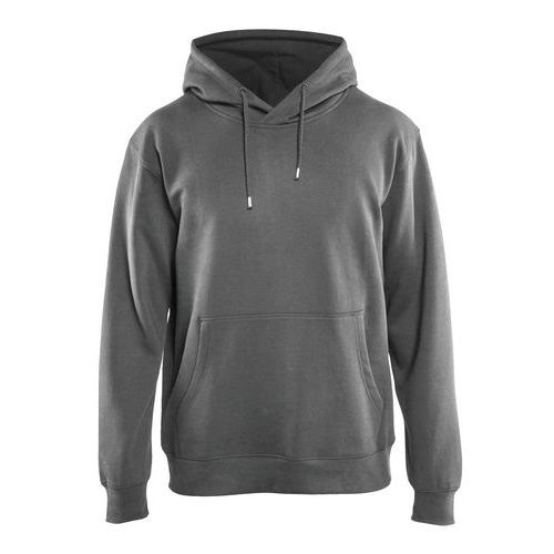 Sweatshirt hooded met binnenzak 3396 - grijs