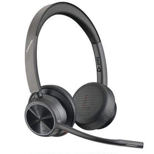 Headset draadloos met station Voyager 4320 UC - USB-C - Poly