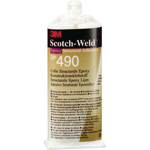 Epoxystructuurlijm Scotch-Weld™ DP490 - Zwart - 50 ml - 3M™