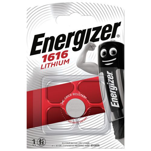 Knoopbatterij lithium CR 1616 - Energizer