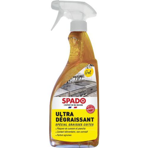 Gel Spado ultra-ontvettend, speciaal voor restaurants - Spray 750 ml