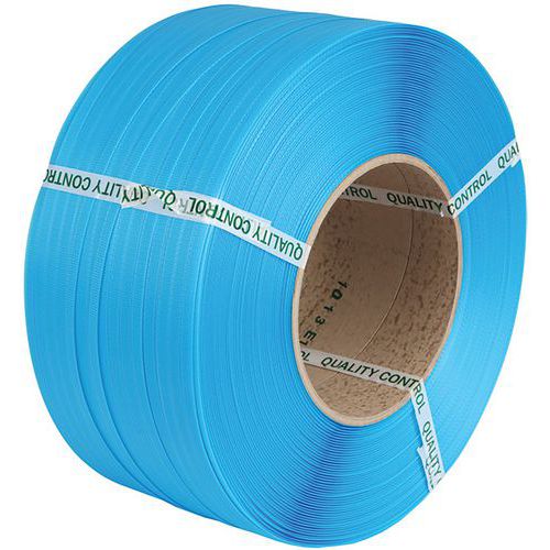Omsnoeringsband polypropyleen - machinaal - wit of blauw