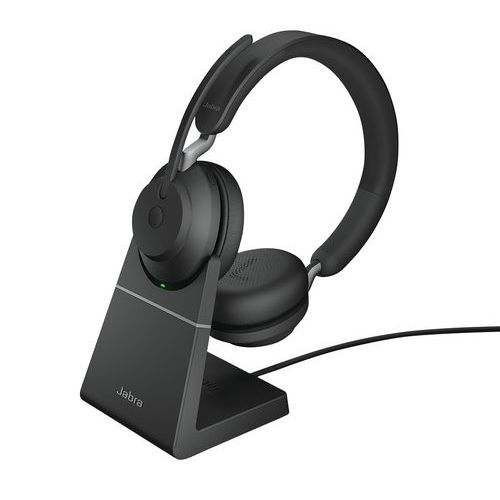 Headset met snoer Evolve2 65 UC Duo USB-A Link 380a - Jabra