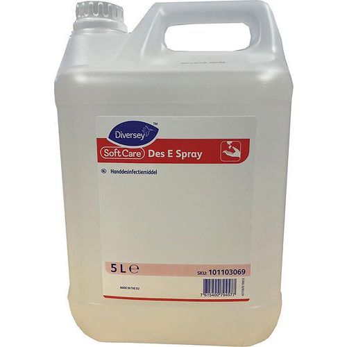 Hydroalcoholische gel, desinfectie v. handen Soft Care - 5 l