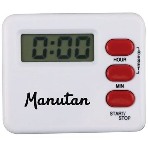 Timer afteller wit - 100 min - Manutan