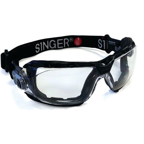 Veiligheidsbril met uitneembaar schuimafdichting - Singer