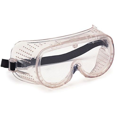 Veiligheidsbril geventileerd PVC frame kleurloos - Singer
