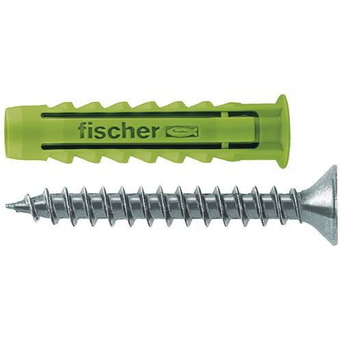 Spreidplug SX Green met schroeven - 45 stuks - Fischer