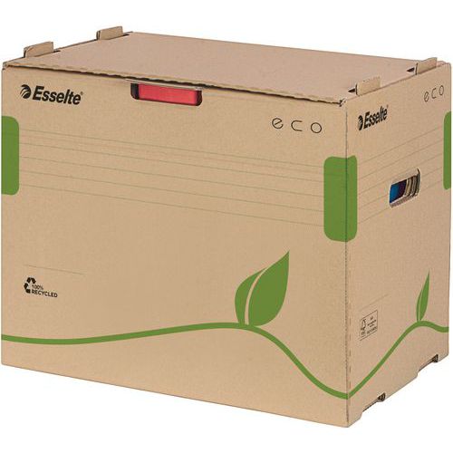 Containerdoos voor ordners met hefboom Eco - Esselte