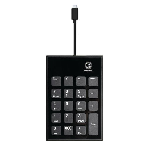Numeriek toetsenbord met snoer USB type C - Port Connect