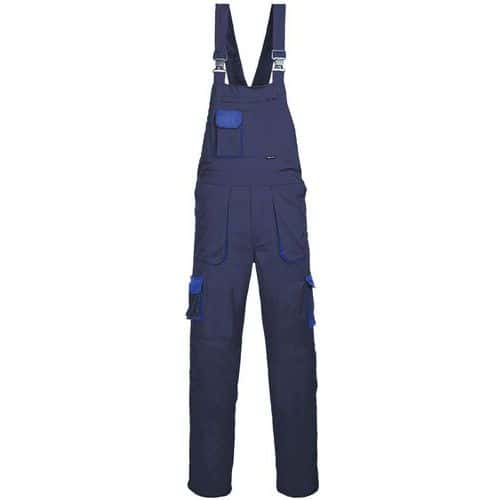 Overall Amerikaanse Contrast Texo Blauw TX12 Portwest