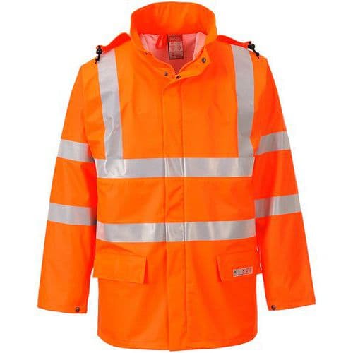Jacket Flame Hi-Vis Sealtex FR41 Oranje Portwest