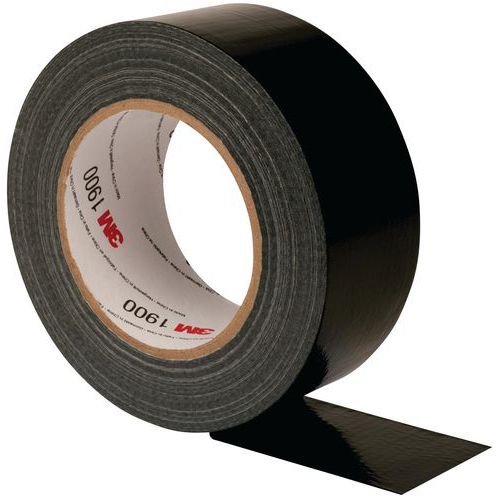 Duct tape 1900 - zwart - 50 m - 3M™