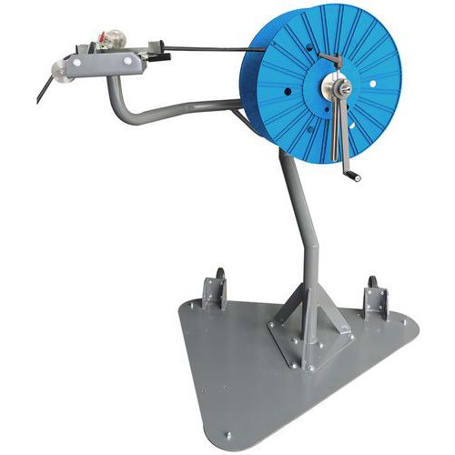 Handmatige oprolsysteem kabelhaspel met meterteller - Spirocable
