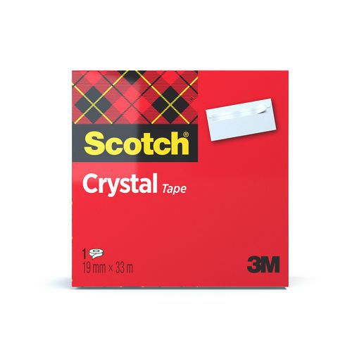 Plakband, transparant Crystal - Scotch