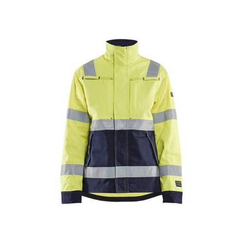 Multinorm lady jacket Geel/Marineblauw - Blåkläder