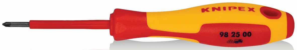 KNIPEX Schroevendraaiers voor kruiskopschroeven, Phillips