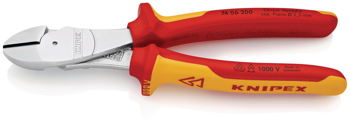 Kracht zijsnijtangen Knipex - Snijdende tangen Knipex - Tangen