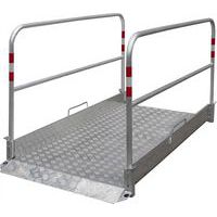 Handgreep voor aluminium loopbrug - Schake