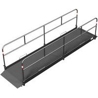 Loopbrug aluminium- Schake