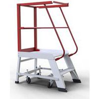 Trapladder - 2 treden - Schake