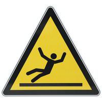 Waarschuwingsbord - Glad oppervlak - Manutan Expert