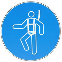 Bord Veiligheidsharnas verplicht - PVC - Manutan Expert