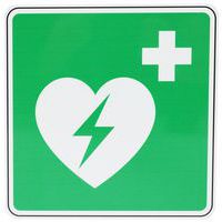 Bord - Automatische Externe Defibrillator - AED - PVC - Manutan Expert