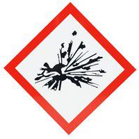 Gevaarlijke stoffen bord