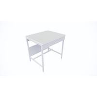 Laboratoriumtafel droog geemailleerd glas - ASEM