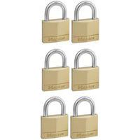 Hangslot - Massief Messing - Gelijksluitend - 40mm - Master Lock