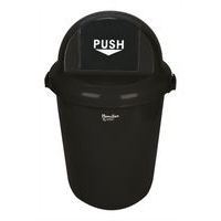 Afvalbak Push - capaciteit 60 l - Manutan Expert