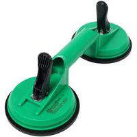 Dubbele zuignap van kunststof - Draagvermogen 80 kg - Manutan Expert