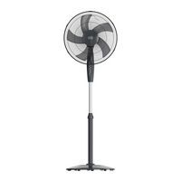 Ventilator op voet zwart 40 cm - Black&Decker