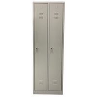 Garderobe voor schone industrie - 2 kolommen - Grijs - Refurbished, foto 2 van 6