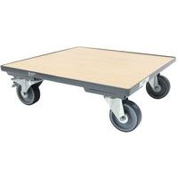 Houten dolly - Draagvermogen 400 kg - Manutan Expert