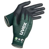 Handschoen snijbestendig niveau F bamboevezel TwinFlex UXT1 - Uvex