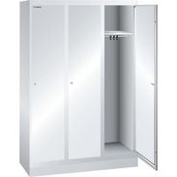 Garderobekast 1200x500x1800mm 3 vakken - Lista