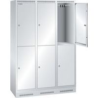 Garderobekast 1200x500x1800mm 3x2 vakken - Lista