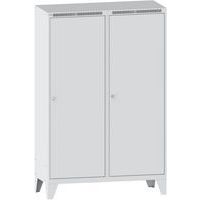 Garderobekast 1200x500x1850mm 4 vakken - Lista